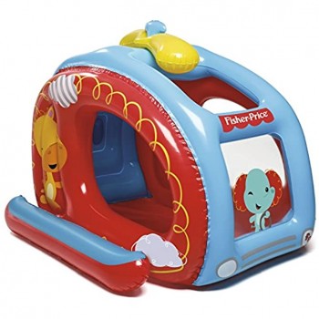 Fisher Price Hélicoptère 137 x 112 h 97 + balles